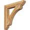 Ekena Millwork Legacy Slat Rough Sawn Bracket, Western Red Cedar, 4"W x 26"D x 26"H BKT04X26X26LEC06RWR - alternate 1